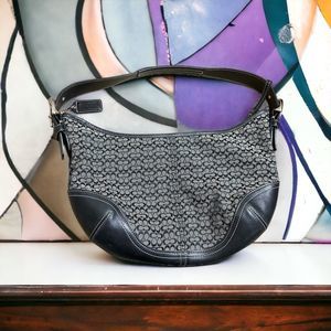 Coach Soho HandBag Purse Signature C Leather Trim C3J-6026 Y2K Great Condition